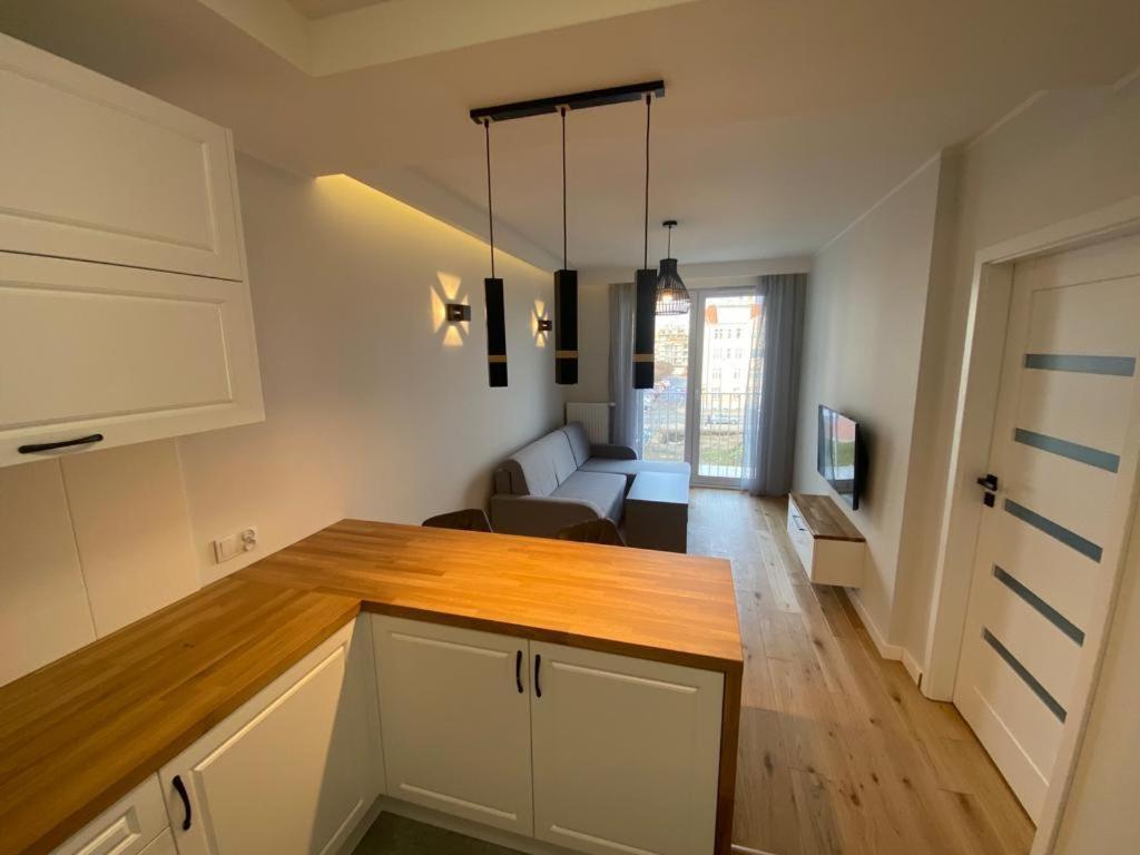 Apartament Aura Rybaki Danzica Esterno foto