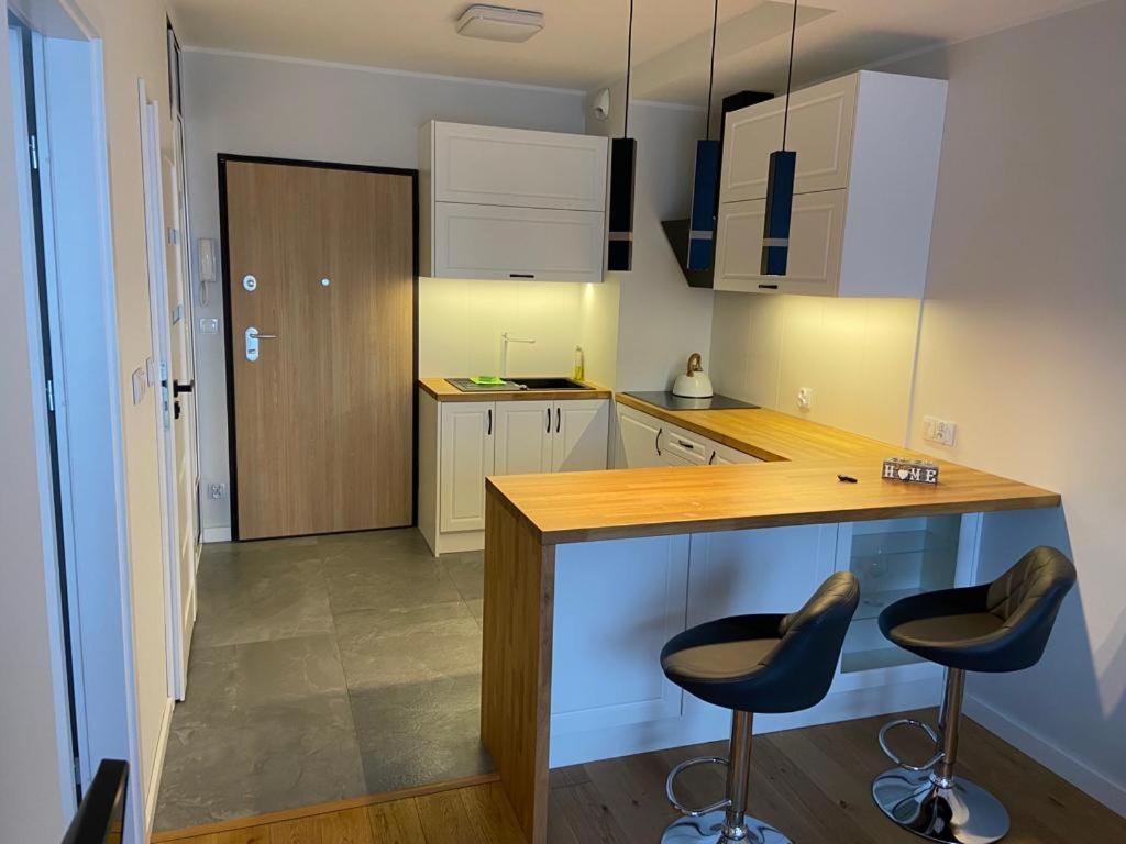 Apartament Aura Rybaki Danzica Esterno foto